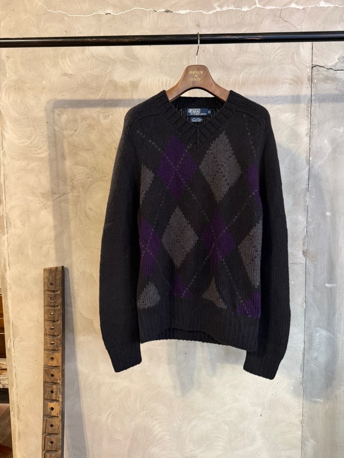 폴로 랄프로렌 패치 핸드 니트 105 상품이미지1