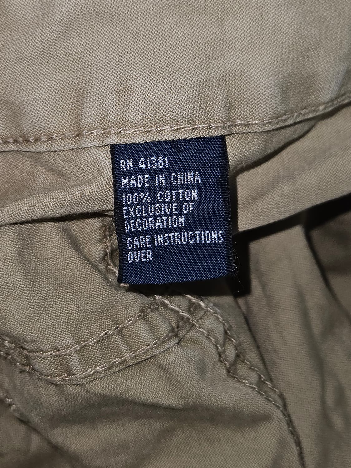 폴로 랄프로렌 가죽패치 데님팬츠 포니로고 빈티지 치노팬츠 바지 36 상품이미지5