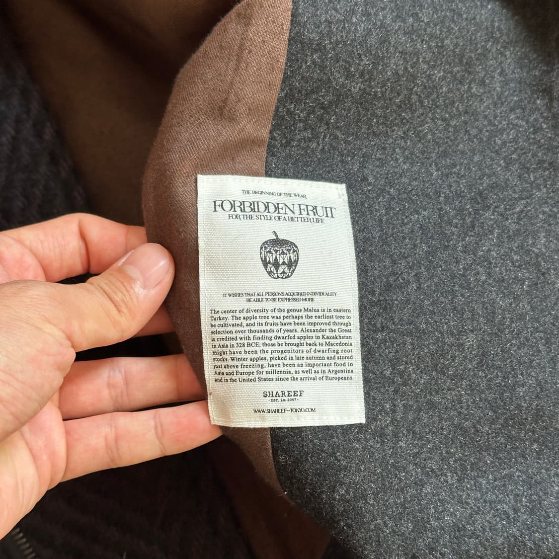 Shareef wool leather varsity jacket 상품이미지9