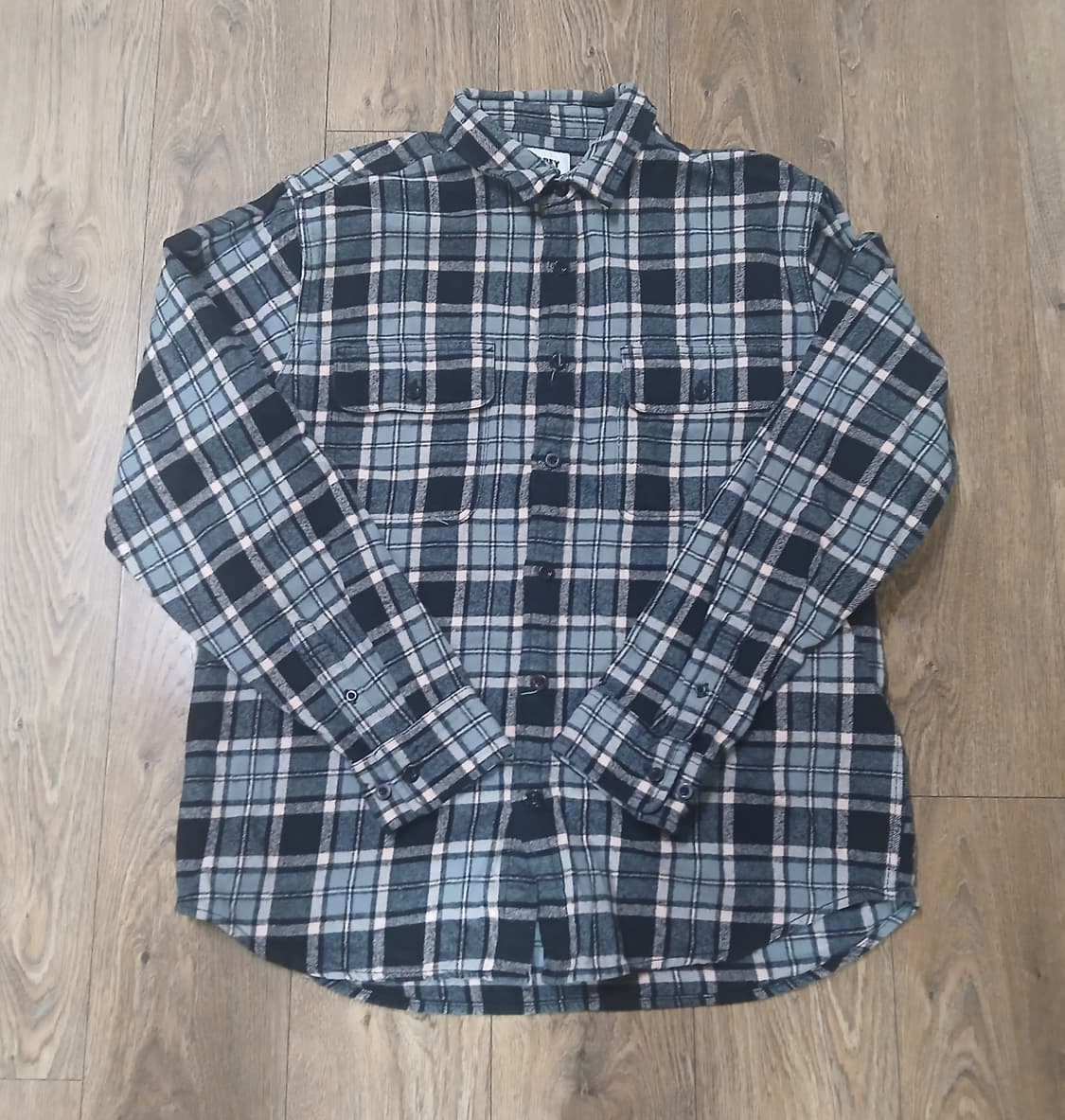 오베이 오가닉 체크 셔츠  상품이미지1