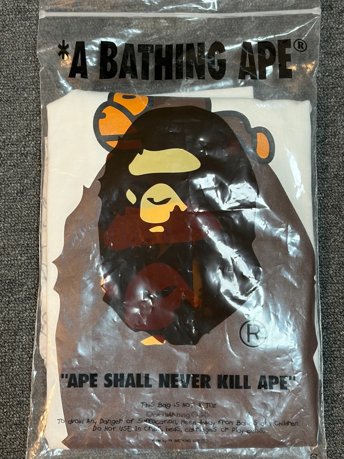 베이프 마일로 티셔츠 XL 상품이미지1