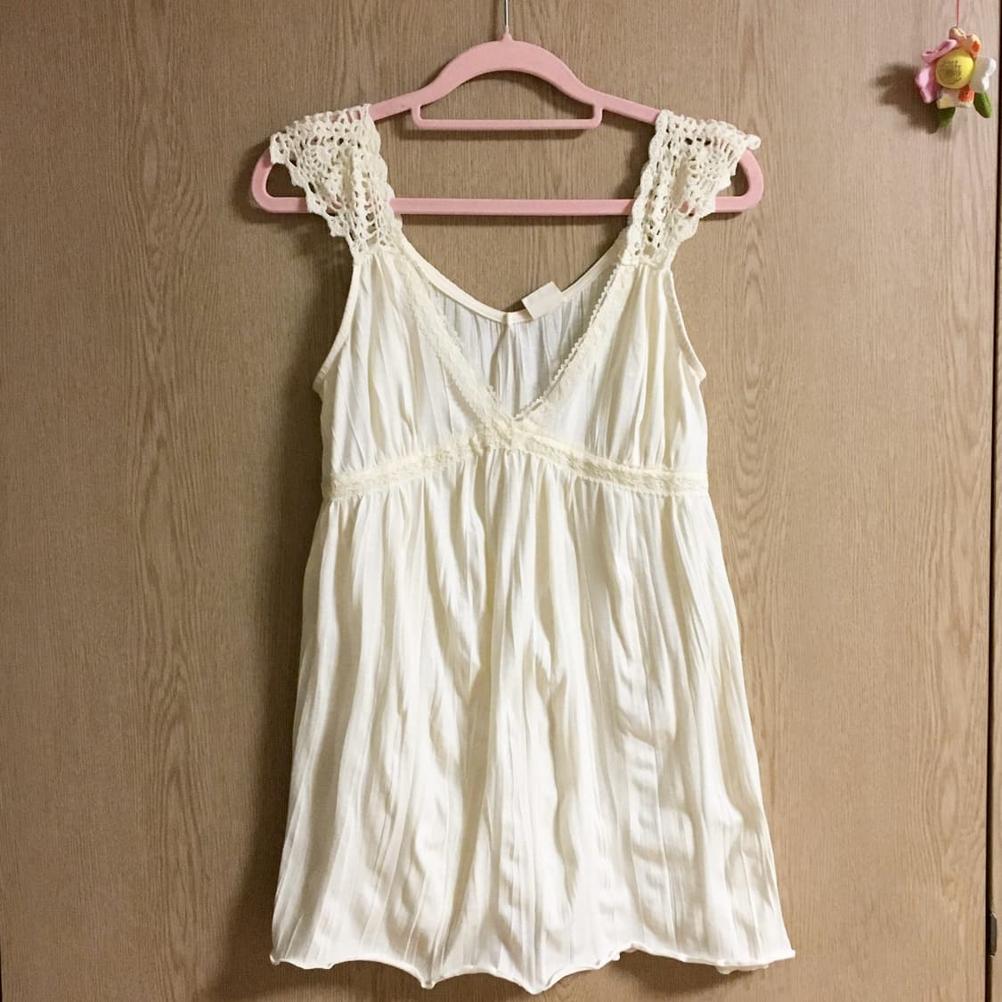 페어리 바닐라 천사핏 플리츠 슬리브리스 상품이미지2