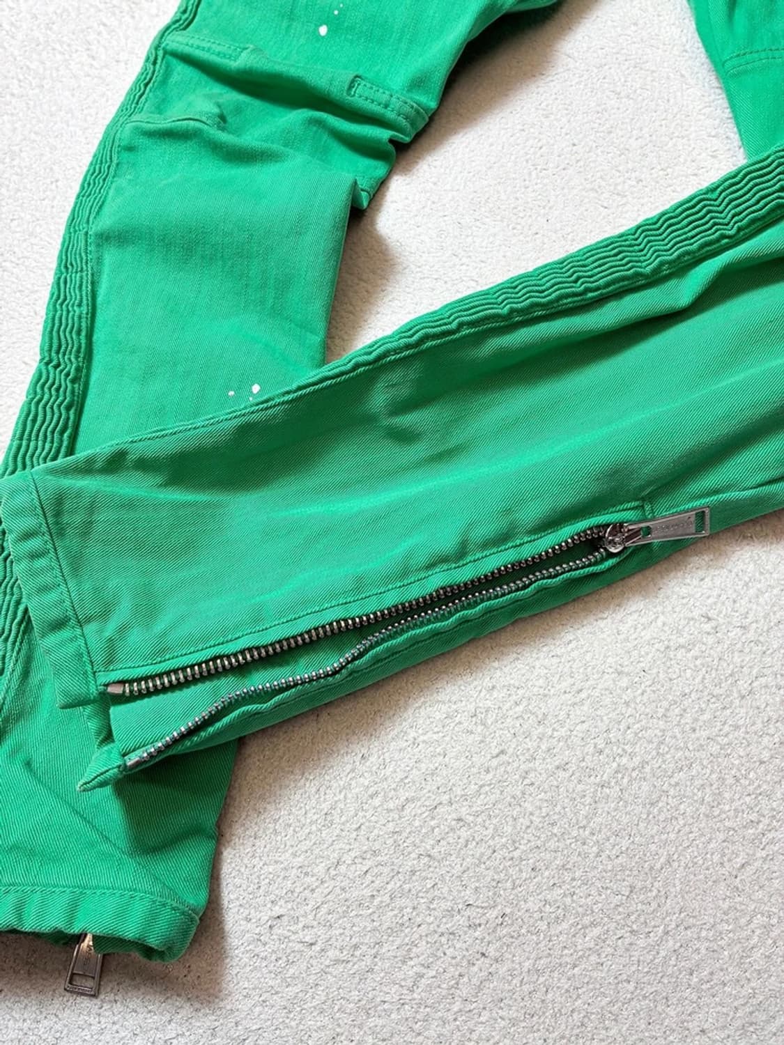 디스퀘어드2 00's Y2K 해체주의 바이커 팬츠 PN7824 상품이미지5