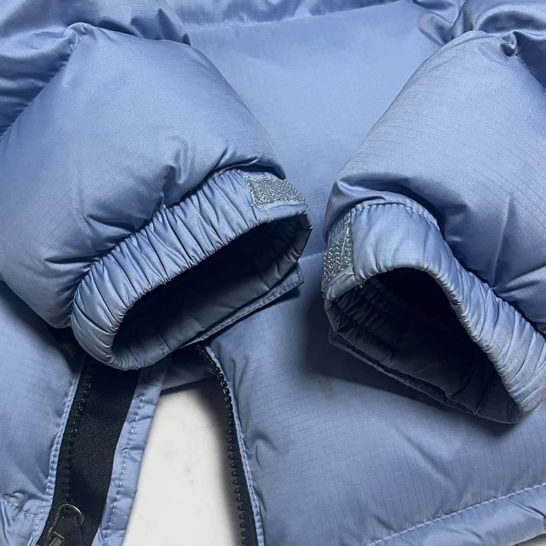 W노스페이스 1996 레트로 눕시 자켓 포크 블루 패딩 숏패딩 상품이미지4