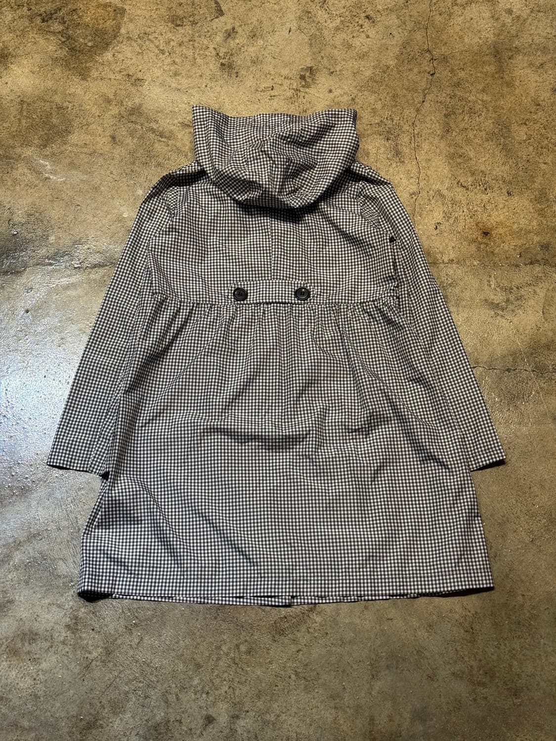 44-55 ) COMME CA ISM Checked Rain Coat 상품이미지8