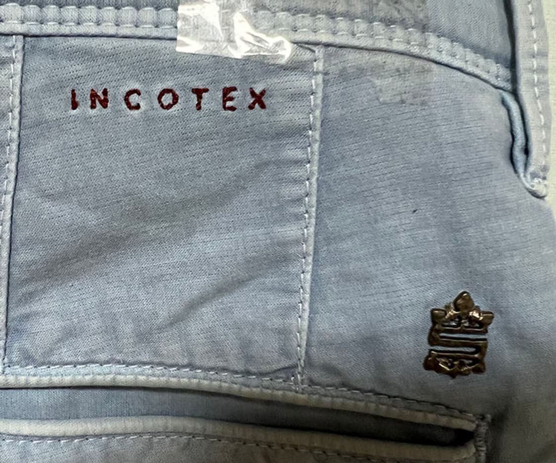 Incotex 인코텍스 가먼트다잉 남자 치노팬츠 매장판 여름 L 32 상품이미지3