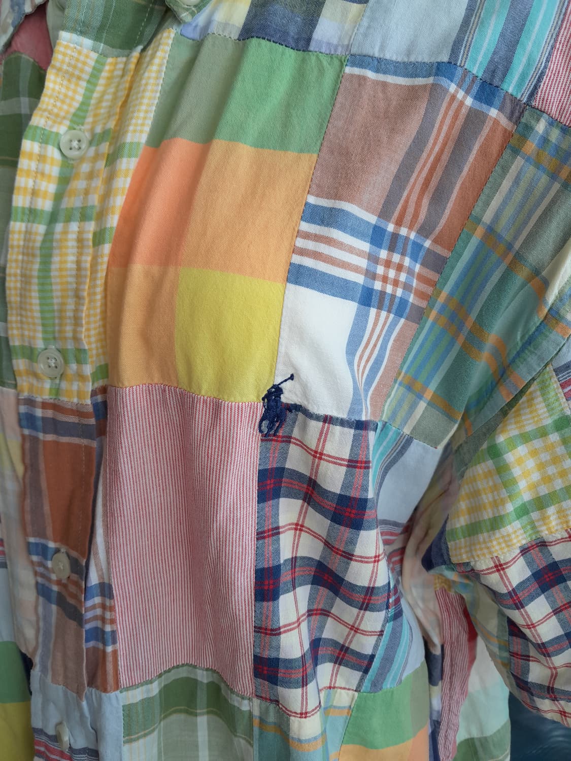 폴로랄프로렌 패치 반팔 셔츠 상품이미지3