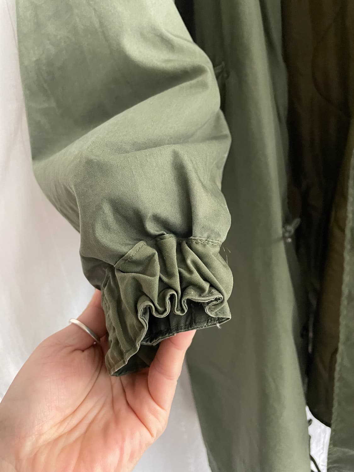 70's 후반 피쉬테일 개파카 상품이미지5