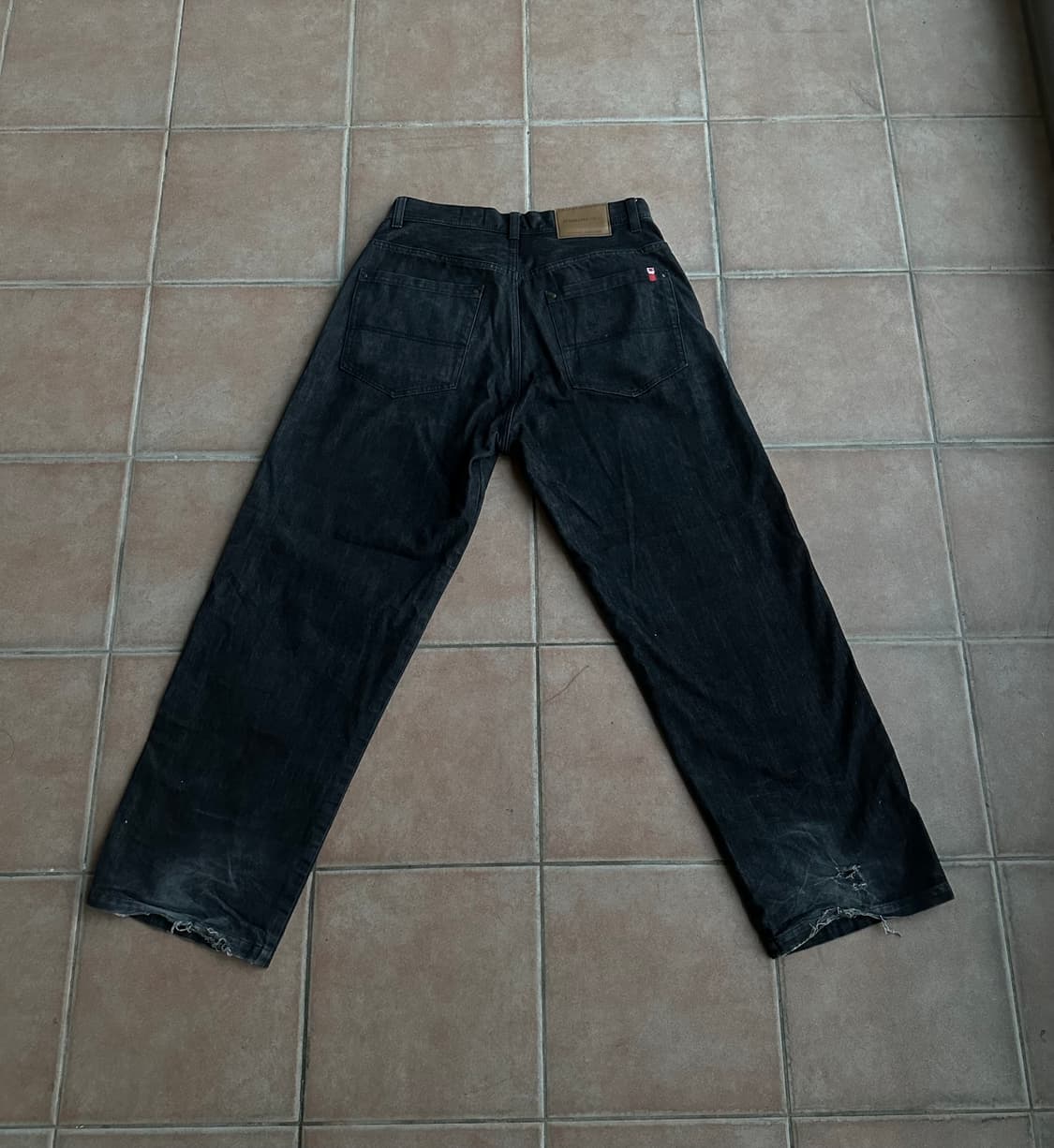 Southpole baggy black denim jeans 상품이미지2