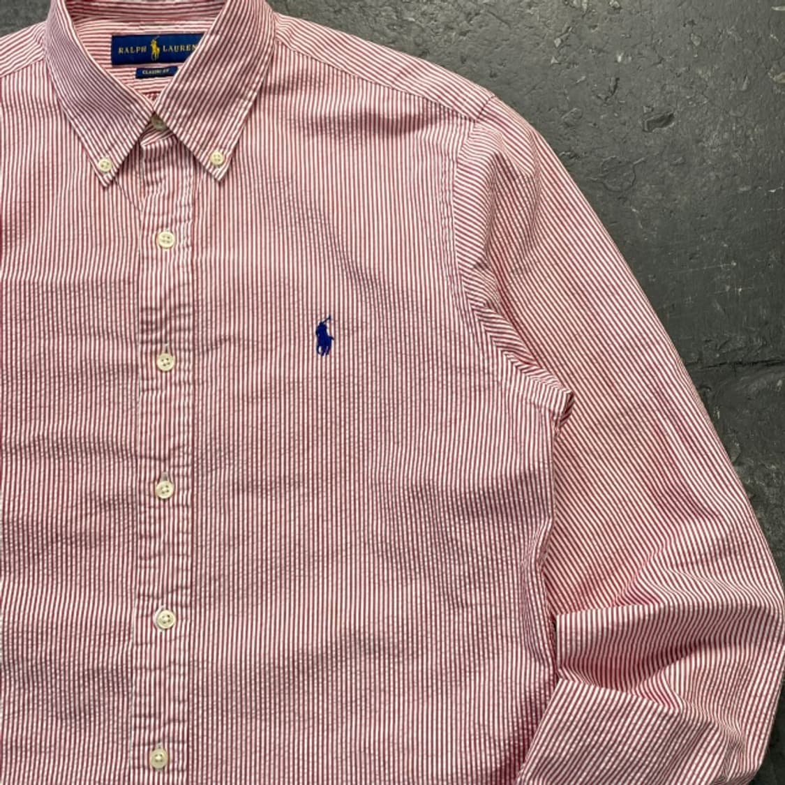 95 폴로 신형 시어서커 셔츠  상품이미지2