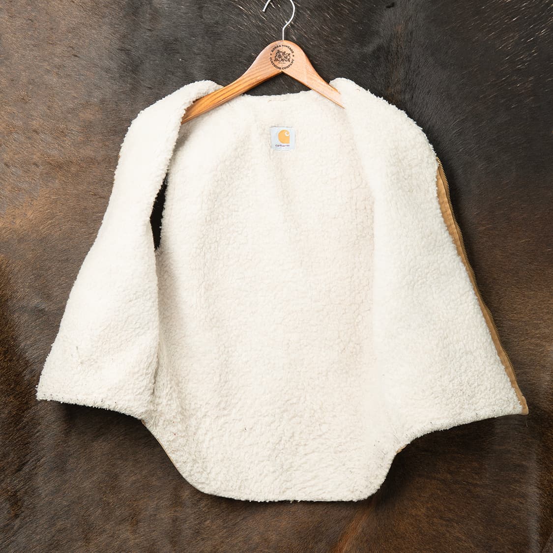 [95] 90s~ 칼하트 V03 덕캔버스 쉐르파 베스트 MT-1491  상품이미지6