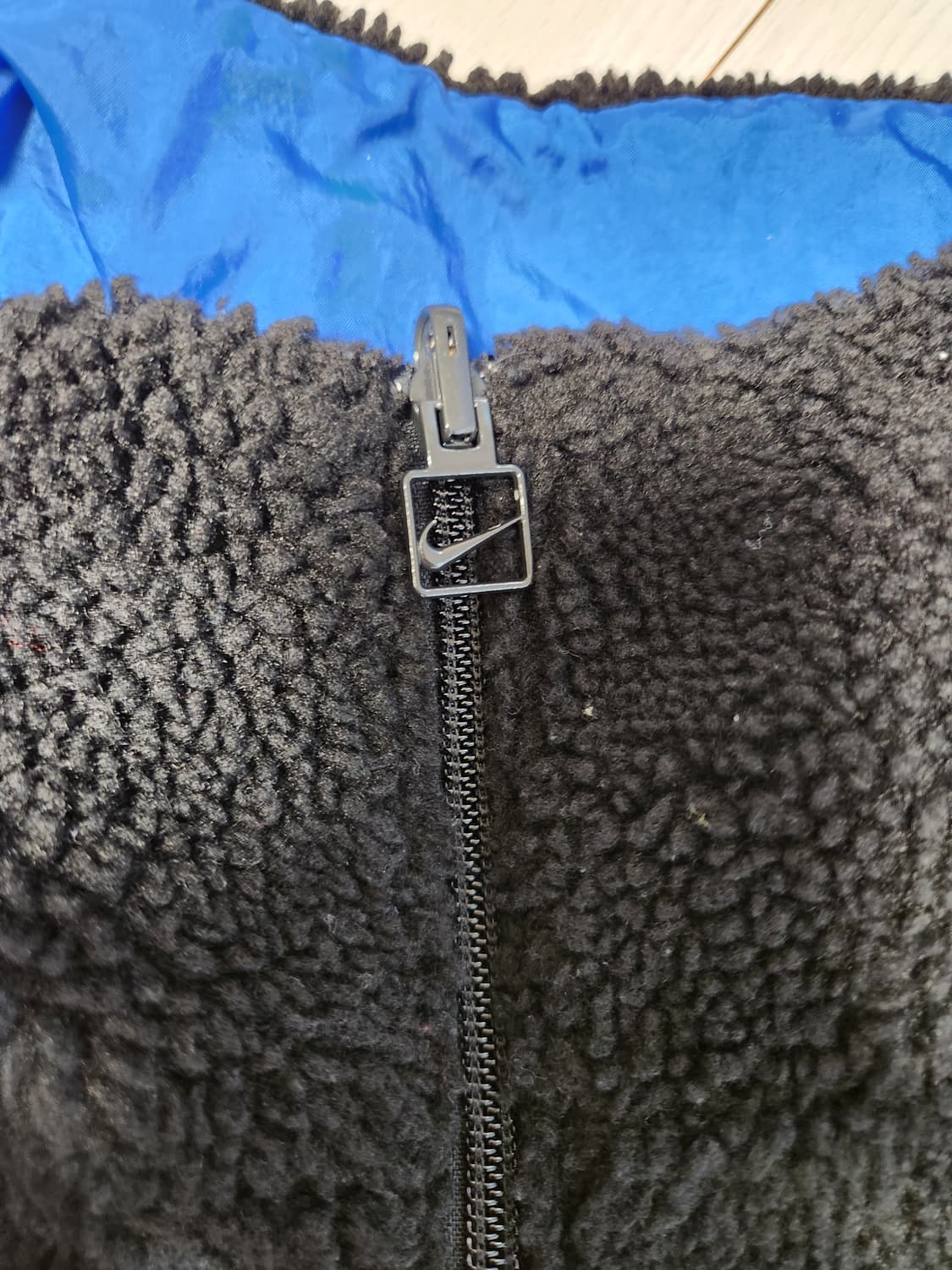 나이키 빅스우시 보아 플리스 풀집 재킷, 스우시 집업 리버시블 양면 자켓 상품이미지4