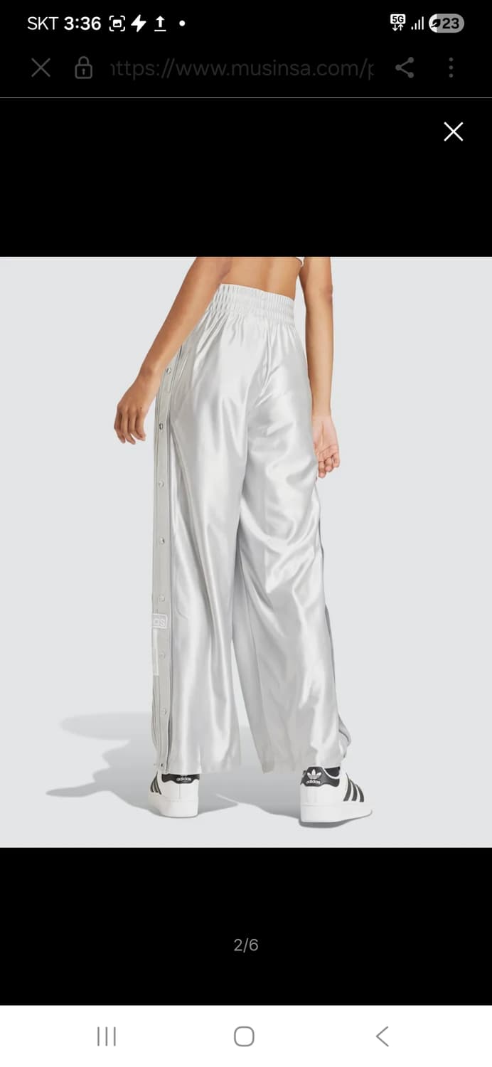 아디다스 실버 트랙 팬츠 27~30 상품이미지5