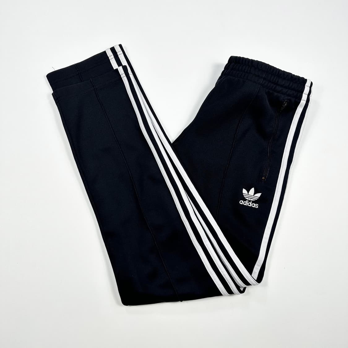 아디다스 유로파 블랙 트랙 츄리닝 바지 (M) 상품이미지2