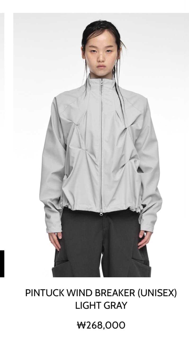 나체 PROJECT PINTUCK WIND BREAKER 상품이미지1