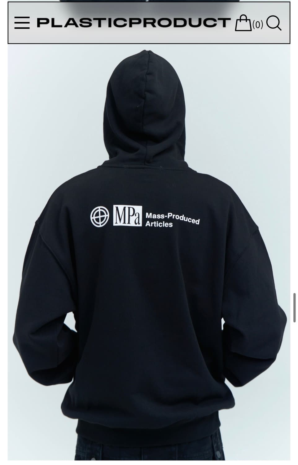 PLASTICPRODUCT MPA 후드집업 상품이미지2