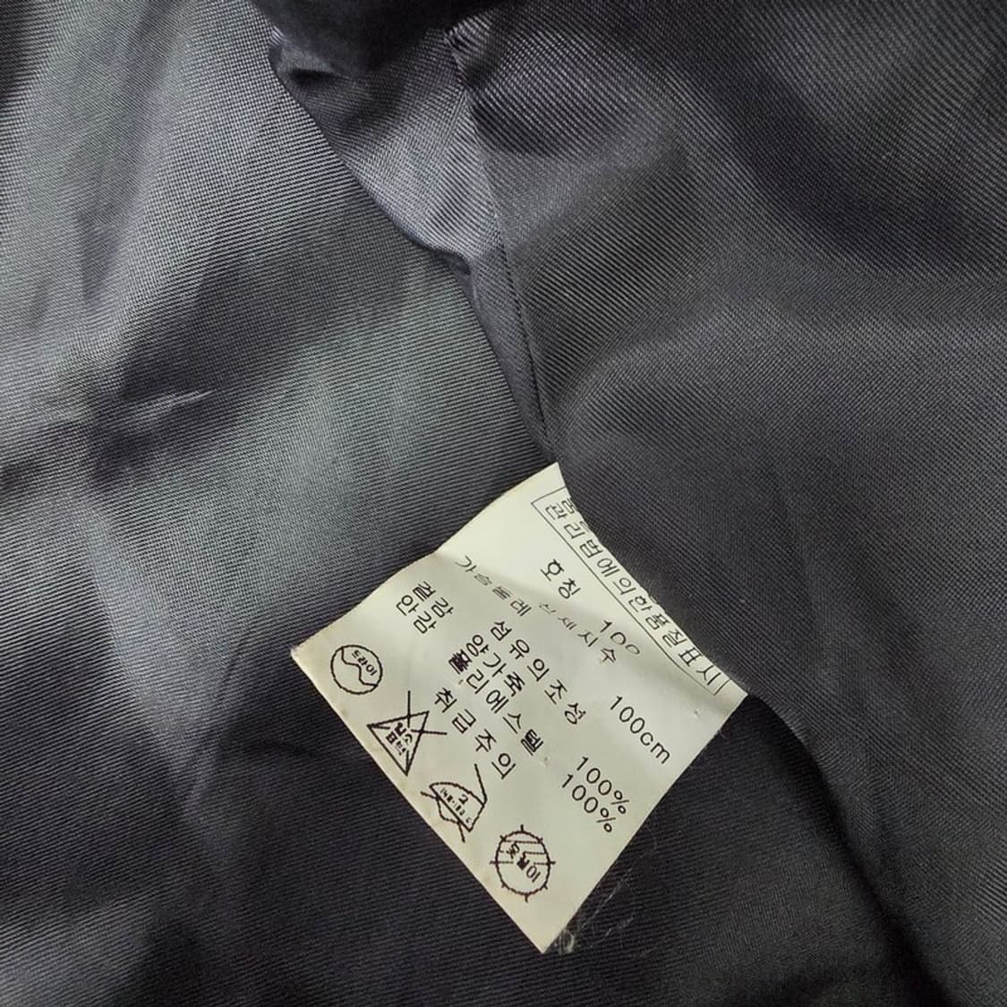 GV2 블랙 리얼 양가죽 자켓 L 상품이미지7