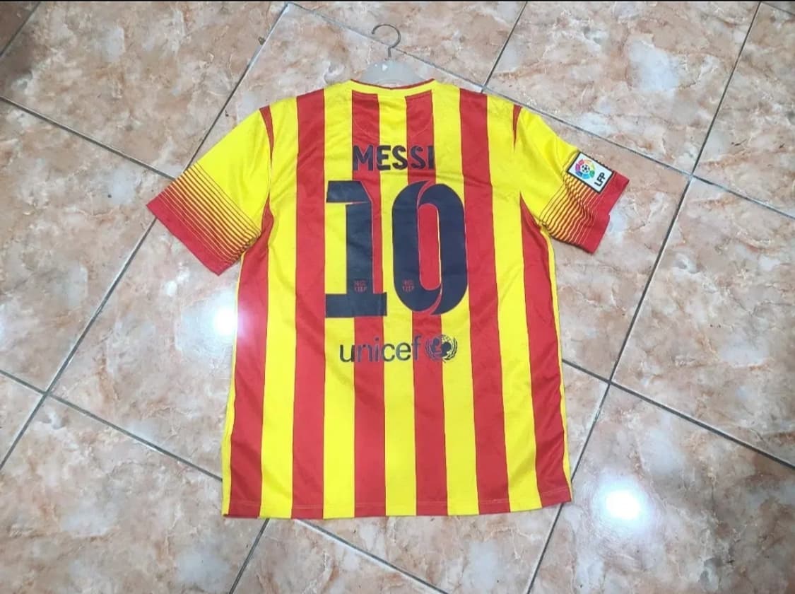 나이키 13 14 FC바르셀로나 메시 올드레플 축구져지 상품이미지1