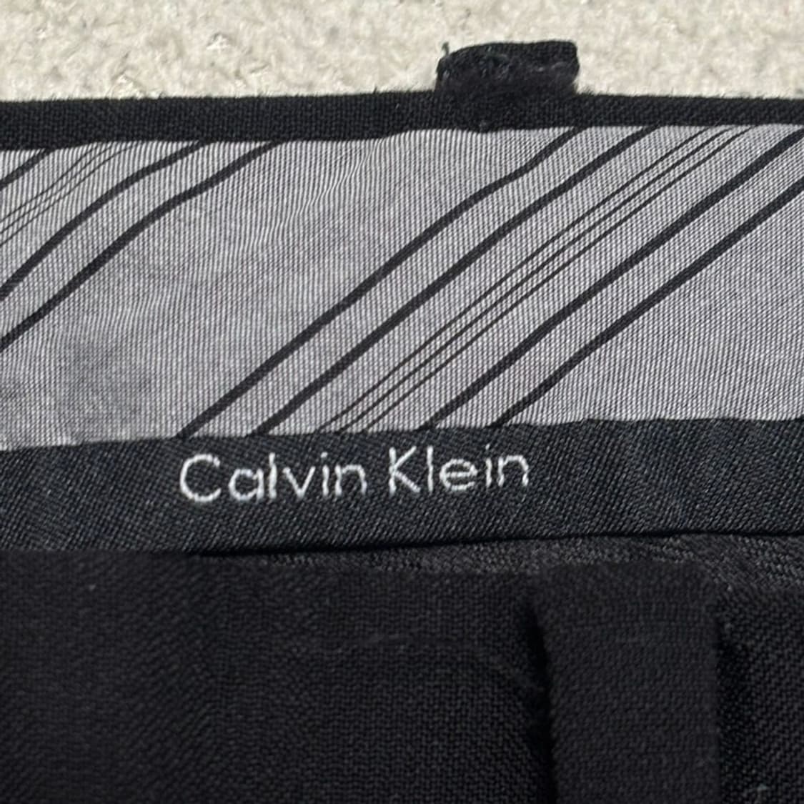 CALVIN KLEIN 슬렉스 블랙 상품이미지6