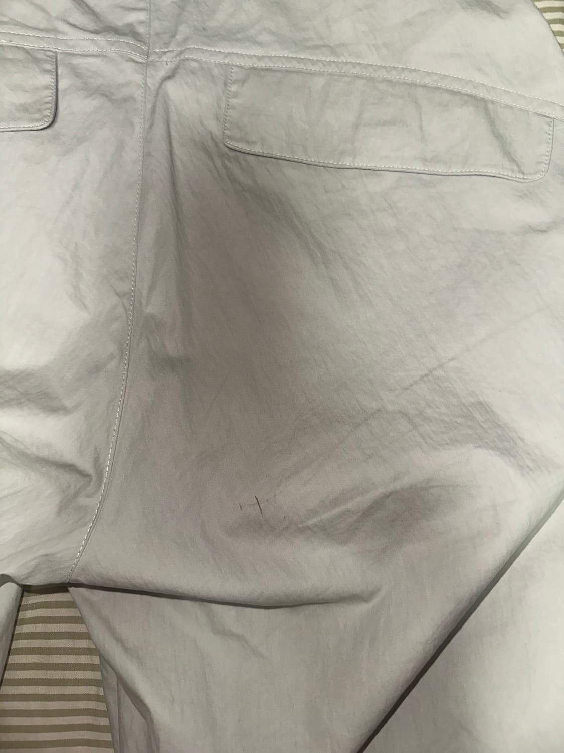 코이세이오 퍼커링 팬츠 아이보리 2 상품이미지3