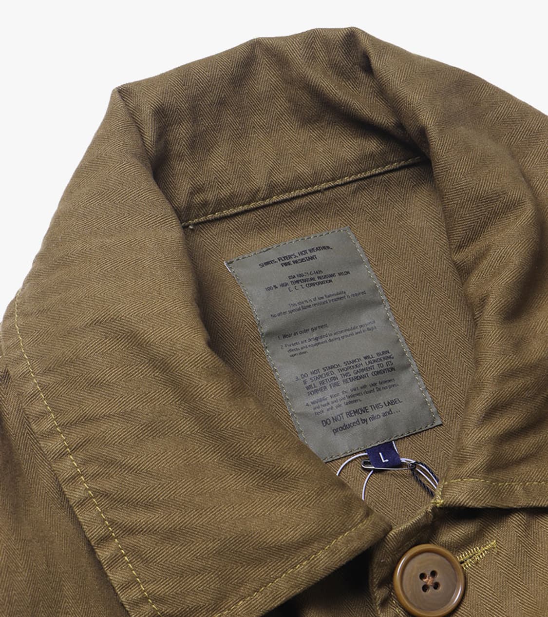 NIKO AND - 24FW WASH FARMER COAT 상품이미지6