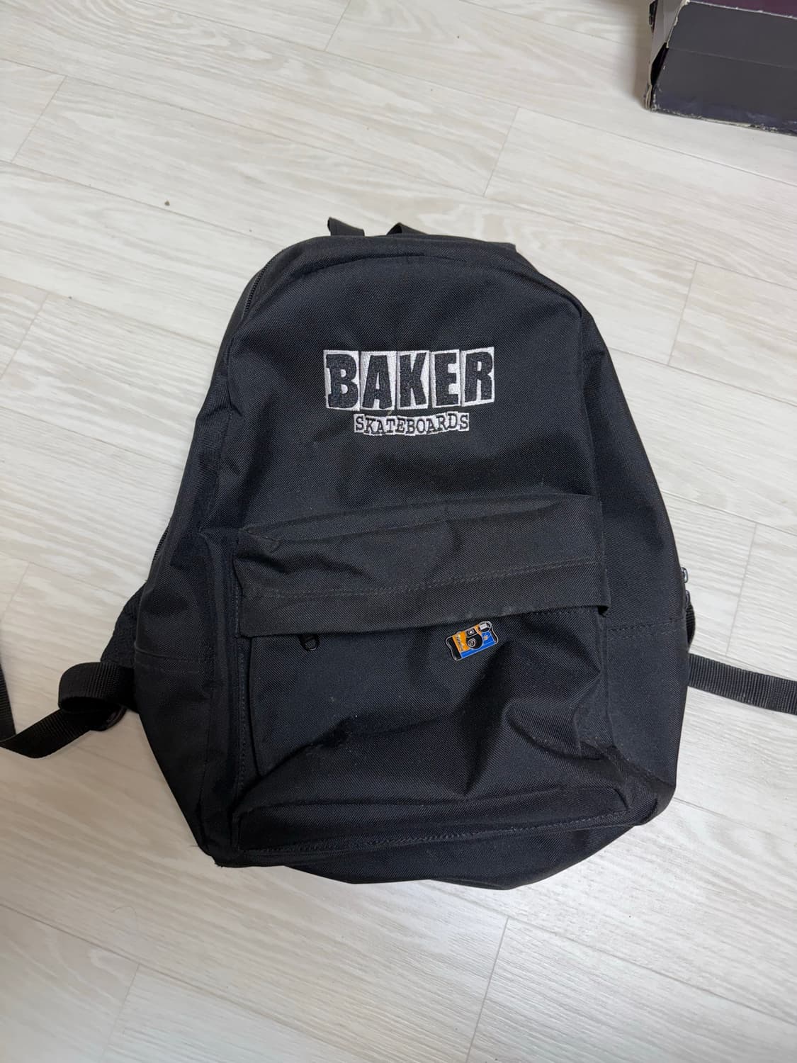Baker Skateboards 로고 백팩 블랙  상품이미지1
