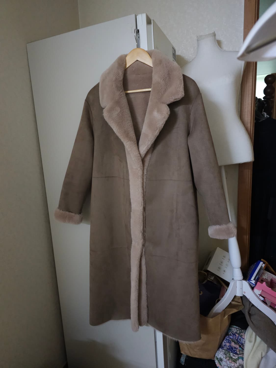 조이너스 양면 퍼코트 상품이미지2