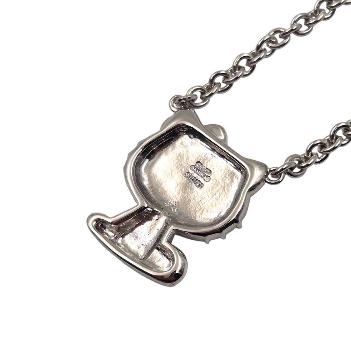 08s 레어 키티 실버 925 파베 목걸이 상품이미지4