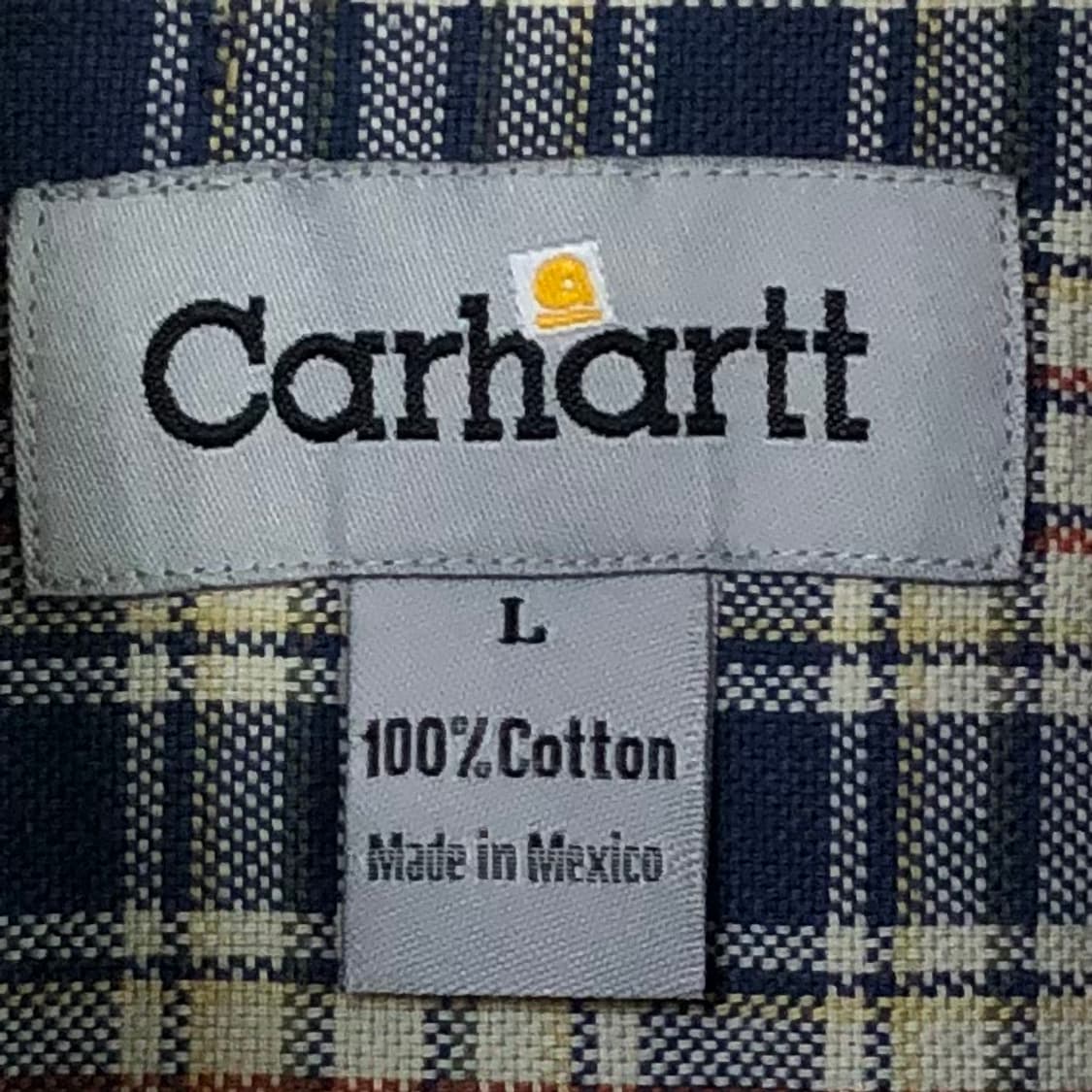 XL 칼하트 체크 워크 셔츠 상품이미지3