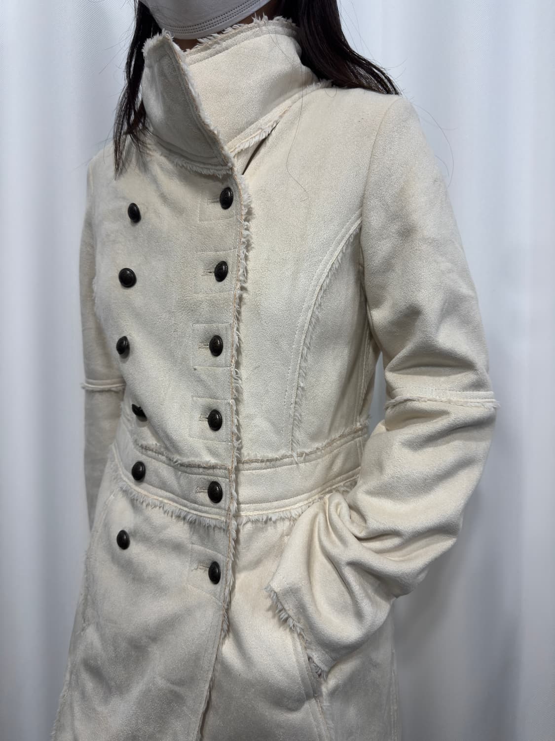 comme ca ism design fur coat 상품이미지10