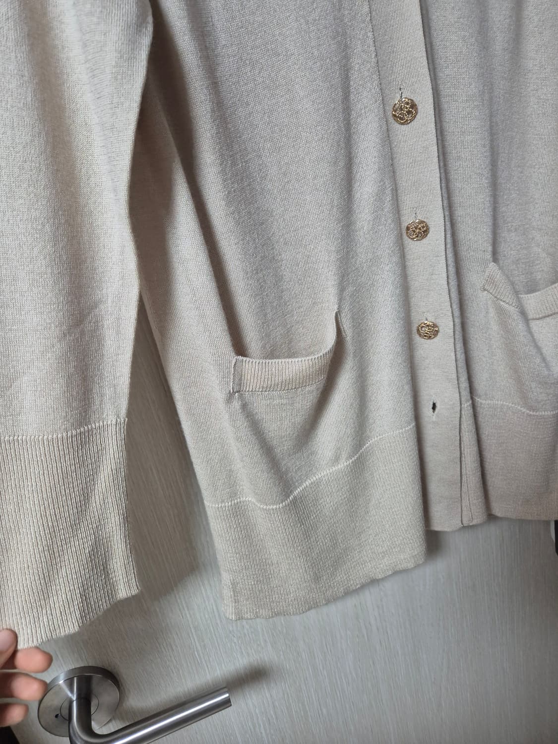 (새제품) 고비 GOBI 실크 캐시미어 가디건 66 롱가디건 상품이미지3