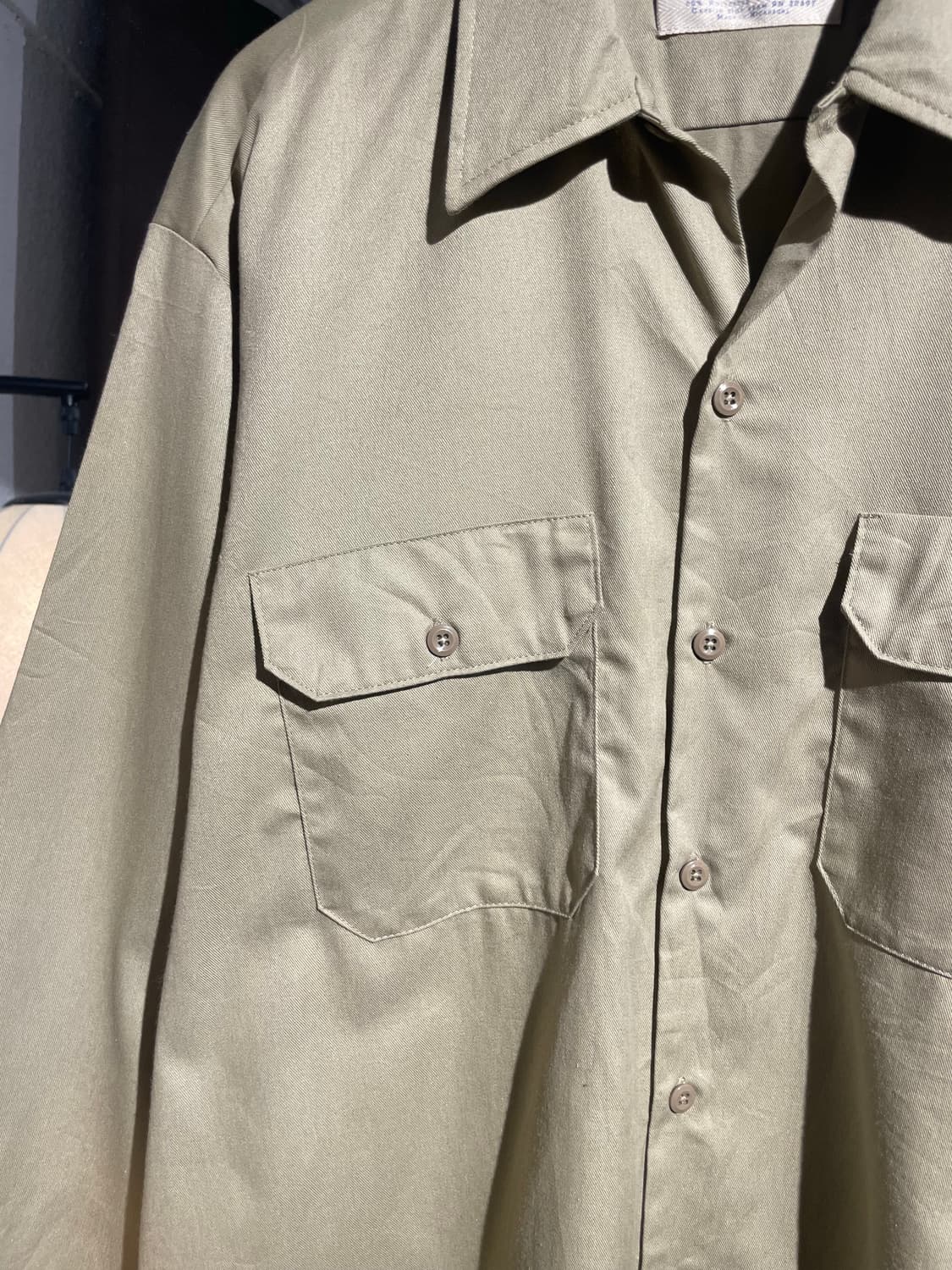 디키즈 베이지 워크셔츠 L 상품이미지3