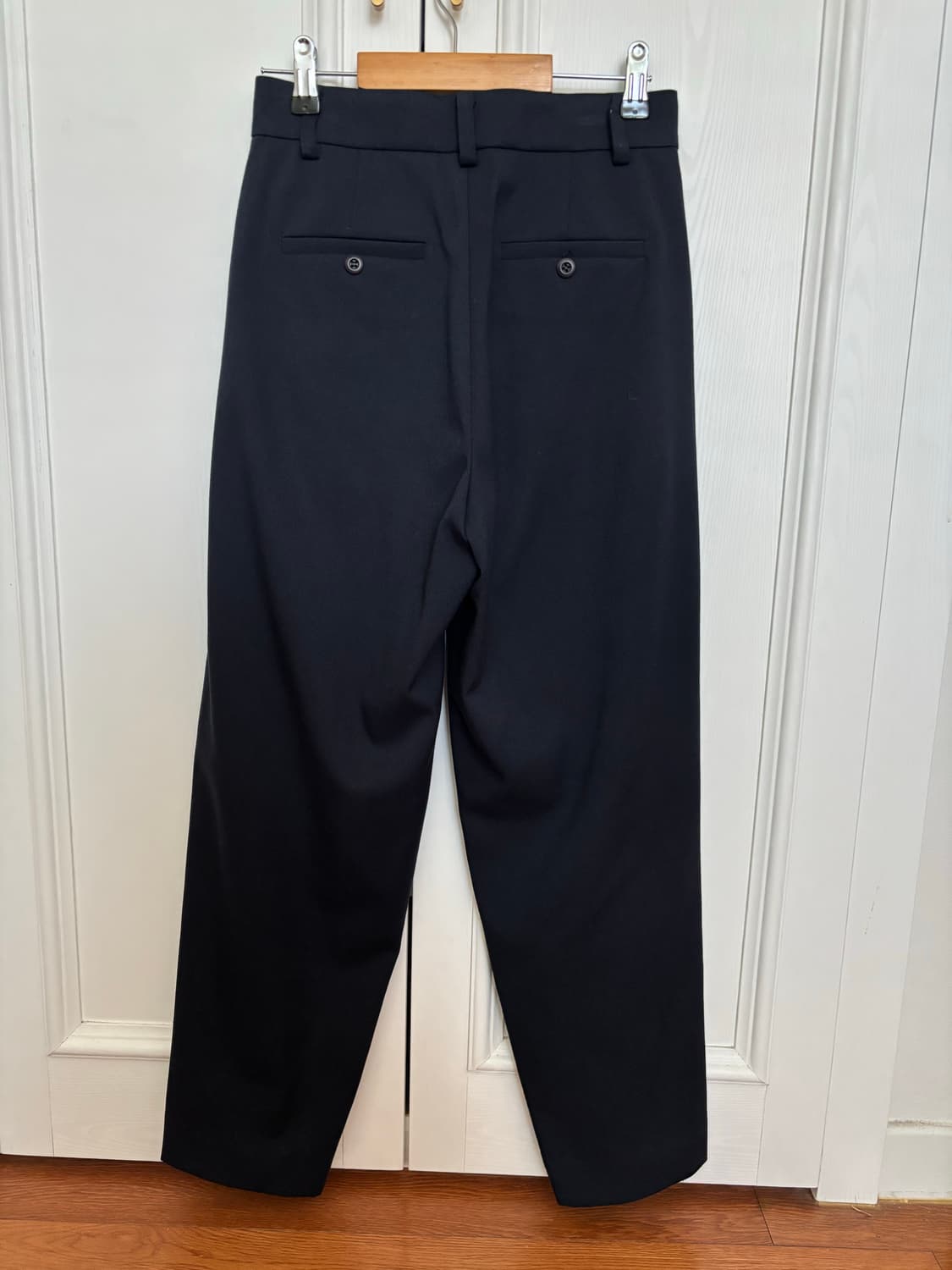 시엔느 sienne 핀턱 슬랙스 네이비 S 상품이미지2