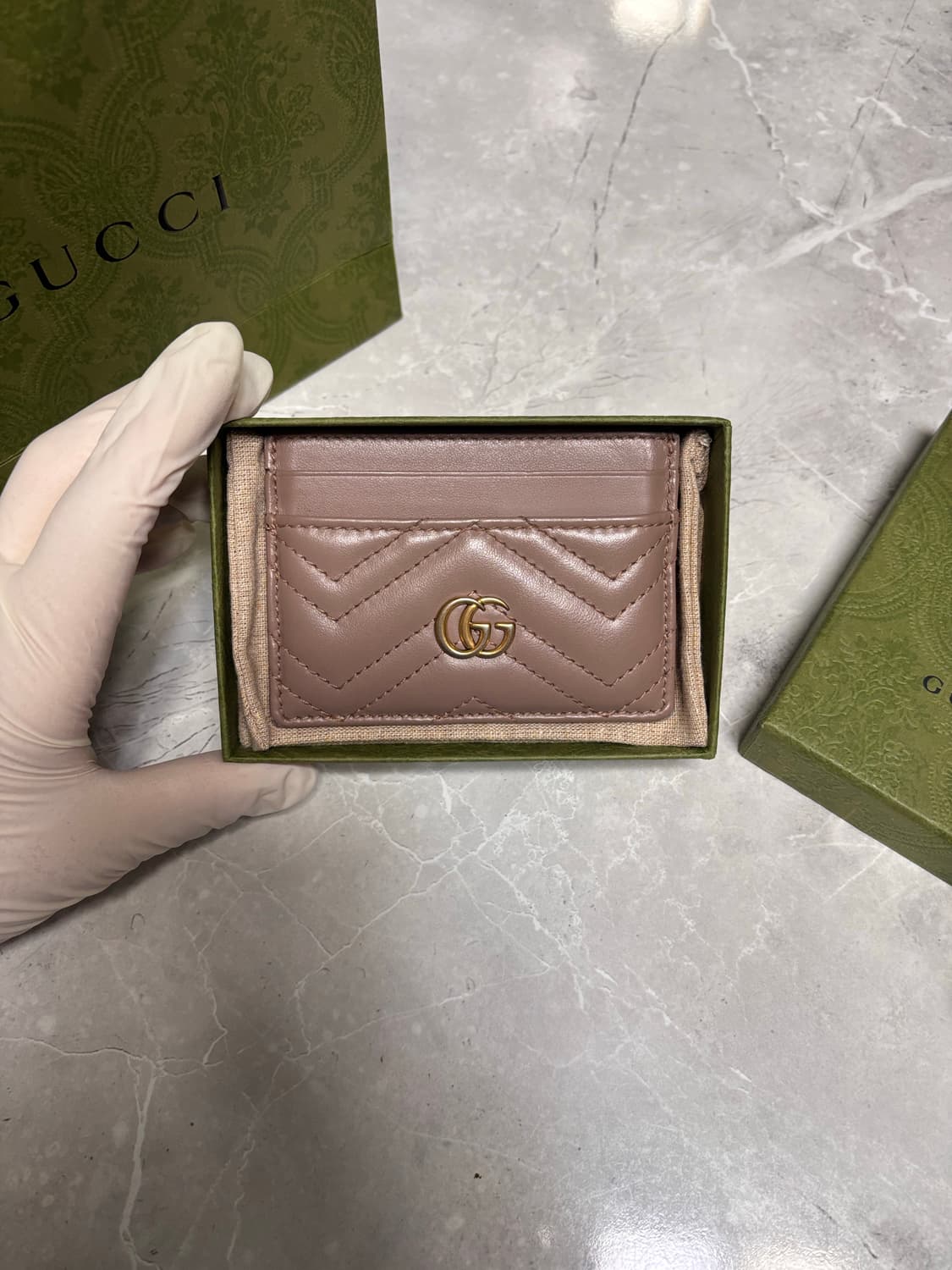 [A급] 구찌 GG 마몬트 카드지갑 토프 상품이미지3
