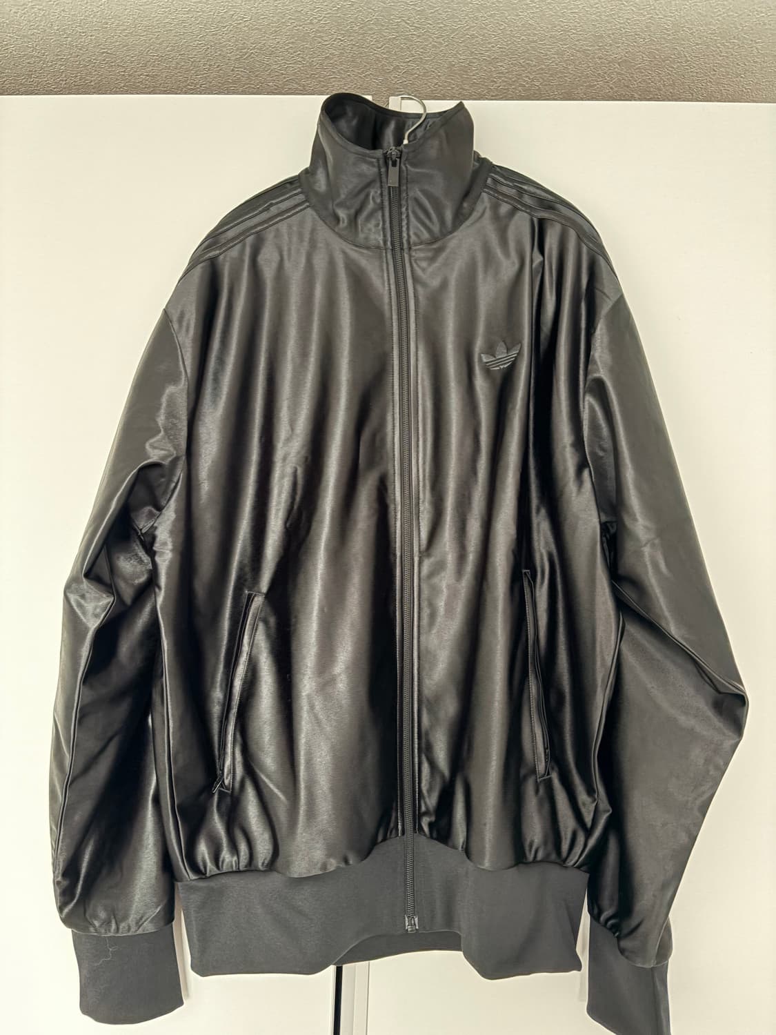 [L] 아디다스 파이어버드 메탈릭 트랙탑 블랙 상품이미지1