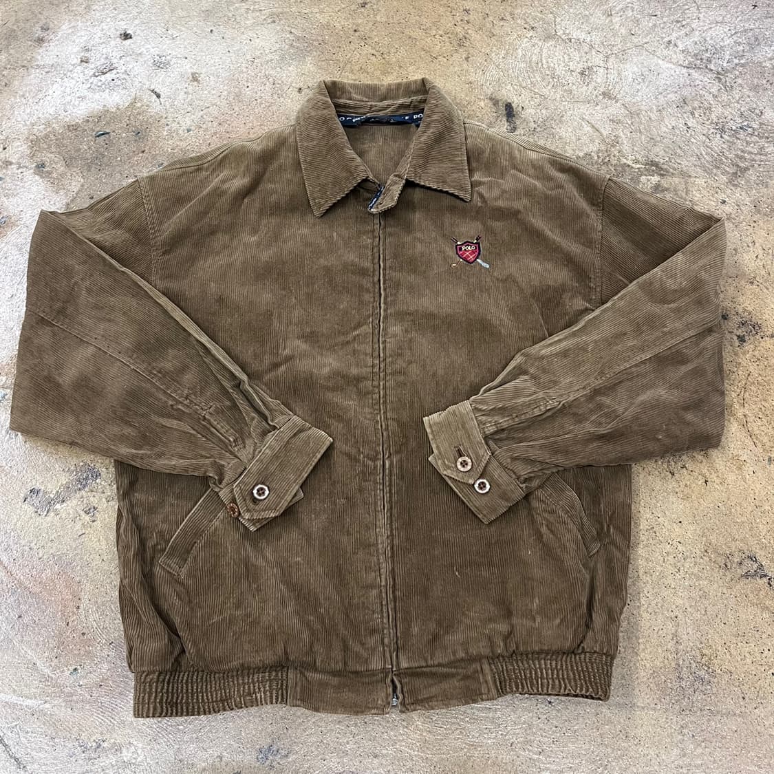 폴로 골프 브라운 골지 코듀로이 자켓  상품이미지2