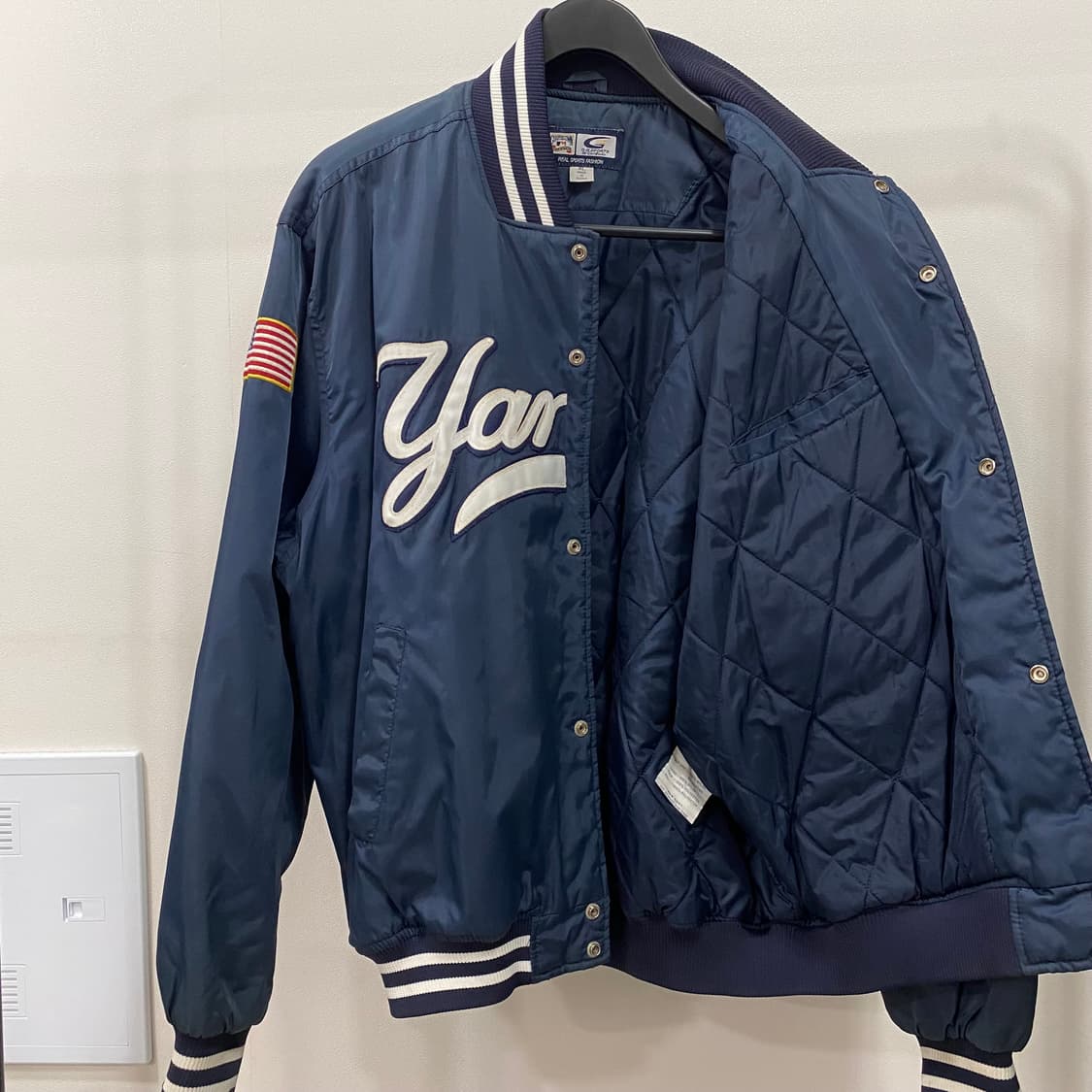 G-III 스포츠 쿠퍼스타운 컬렉션 뉴욕양키즈 바시티 자켓 상품이미지5