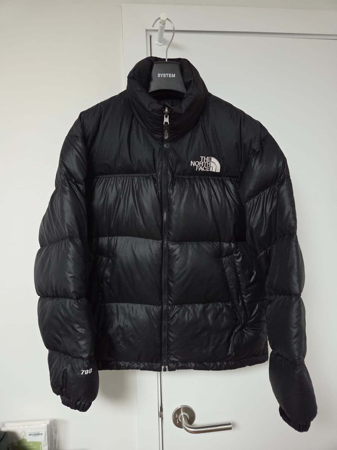 [상태최상] 노스페이스 눕시700 골드윈 구스다운 패딩 블랙 M 상품이미지1