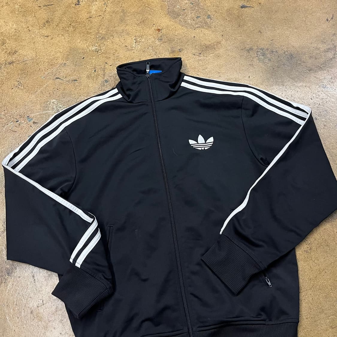 [정품/90] 아디다스 블랙 삼선 트랙탑 져지 b14 상품이미지2