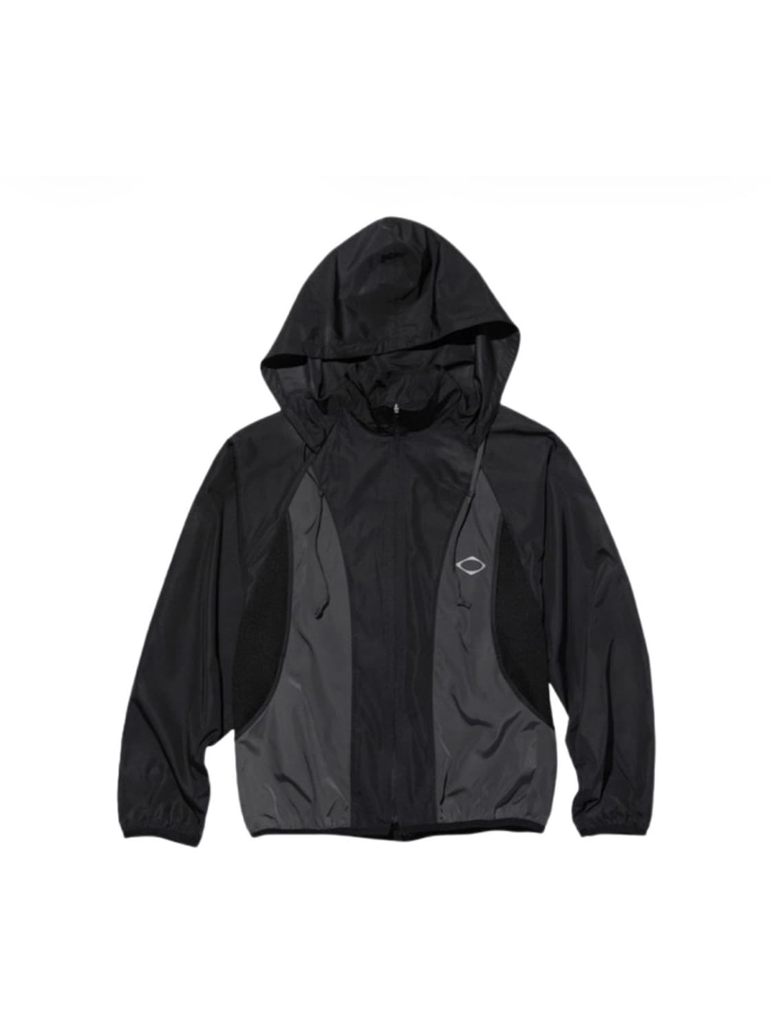 (W) 미스치프 FW 컬러블록 윈드브레이커 블랙 상품이미지1