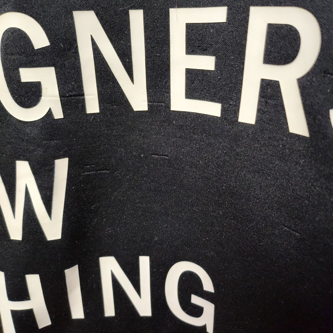 [S] DKNY 블랙 프린팅 맨투맨 상품이미지3