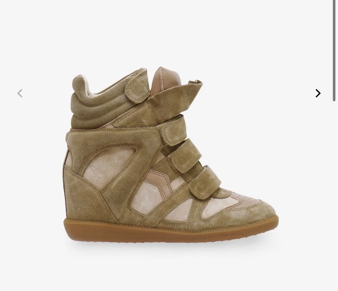 (구해요) 이자벨마랑 베켓 37사이즈 하이탑 토프 상품이미지1