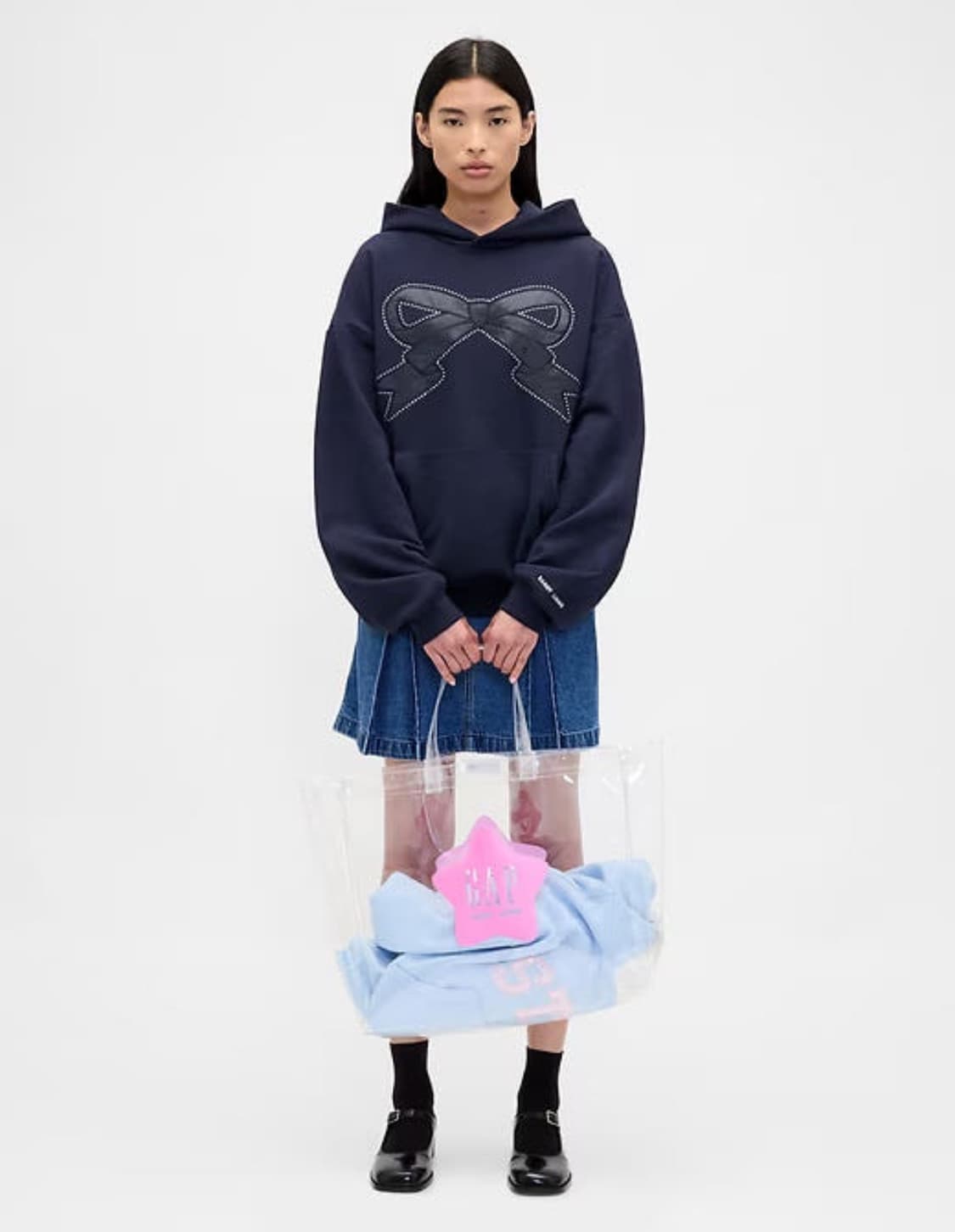 갭 샌디리앙 콜라보 클리어백 스몰 상품이미지1