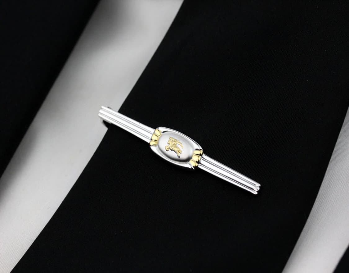 버버리 A등급 5.7cm 남자 명품 넥타이핀 빈티지 상품이미지6