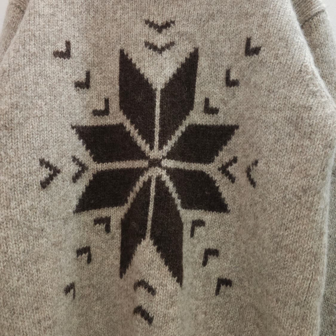 일본제 락포트 빈티지 울100% 니트 상품이미지3