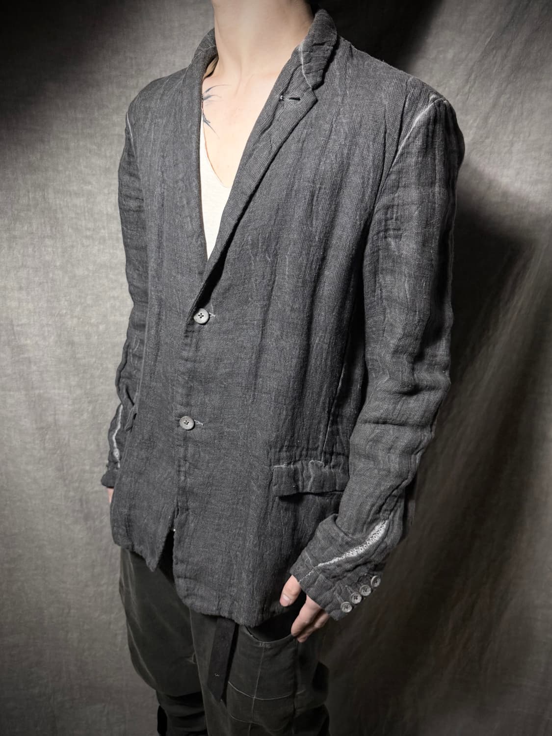 Transit Uomo Linen Jacket  상품이미지1