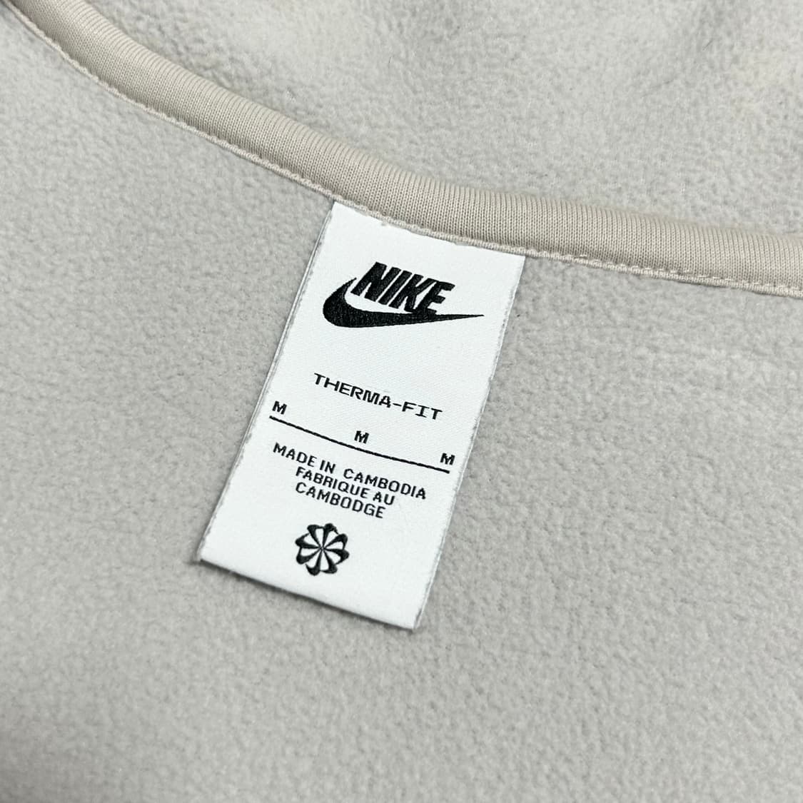 [L] Nike 나이키 신형 유틸리티 반집업 아이보리 후리스 풀오버 상품이미지6