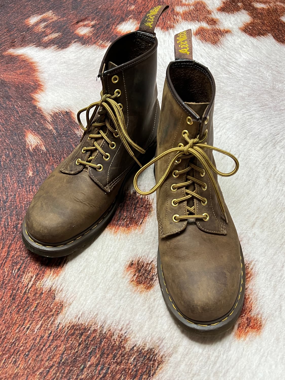 [43] 닥터마틴 1460 크레이지호스 8홀 워커 브라운 상품이미지3