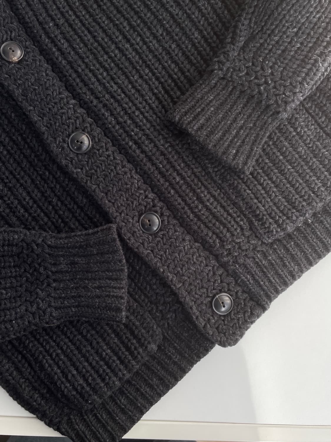 폴로 랄프로렌 메리노 울 숄 카라 가디건  상품이미지4