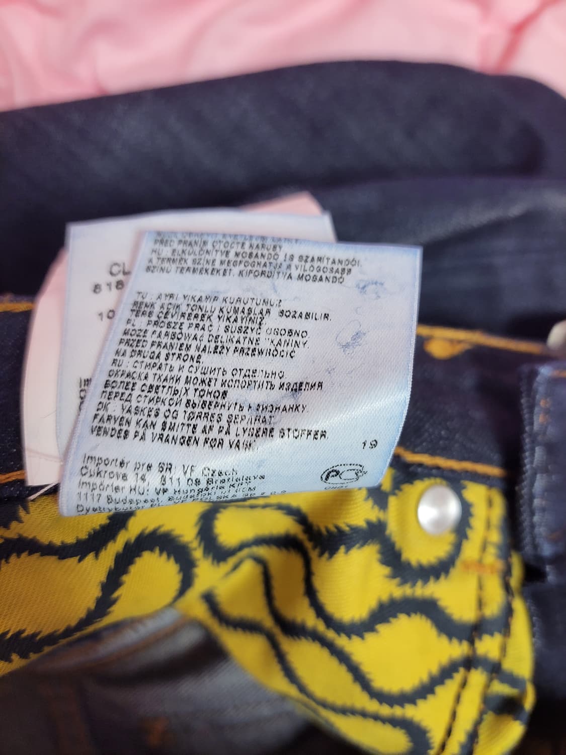 정품)급처새상품!비비안웨스트우드X LEE 콜라보 데님청바지팬츠 매장가30 상품이미지9